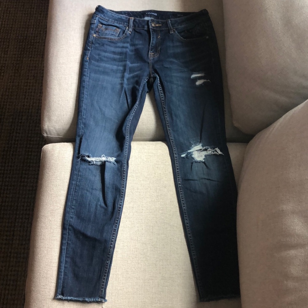 Vigoss dark wash skinny jeans